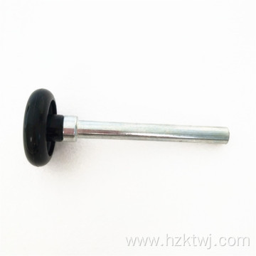 2*4 garage door no bearing black nylon roller